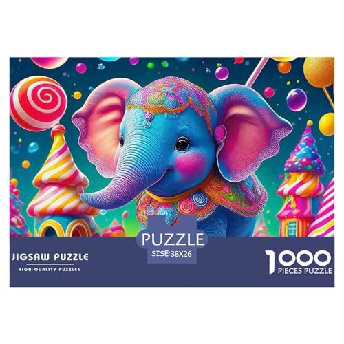 Elefant Puzzle 1000 Teile Für Erwachsene Und Kinder Ab 14 Jahren Puzzles-Geschenk Herausforderung Spielzeug 38x26cm/1000pcs Elefant Puzzle 1000 Teile Für Erwachsene Und Kinder Ab 14 Jahren Puzzles-Geschenk Herausforderung Spielzeug 38x26cm/1000pcs von VFQWPYAJN