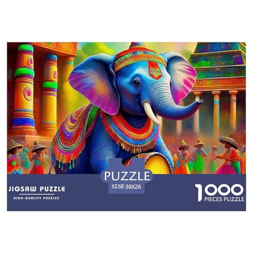 Elefant Puzzle 1000 Teile Für Erwachsene Und Kinder Ab 14 Jahren Puzzles-Geschenk Herausforderung Spielzeug 38x26cm/1000pcs Elefant Puzzle 1000 Teile Für Erwachsene Und Kinder Ab 14 Jahren Puzzles-Geschenk Herausforderung Spielzeug 38x26cm/1000pcs von VFQWPYAJN