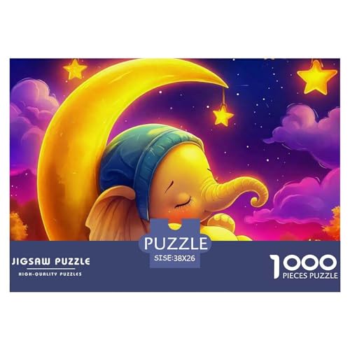 Elefant Puzzle 1000 Teile Für Erwachsene Und Kinder Ab 14 Jahren Puzzles-Geschenk Impossible Game 38x26cm/1000pcs Elefant Puzzle 1000 Teile Für Erwachsene Und Kinder Ab 14 Jahren Puzzles-Geschenk Impossible Game 38x26cm/1000pcs von VFQWPYAJN