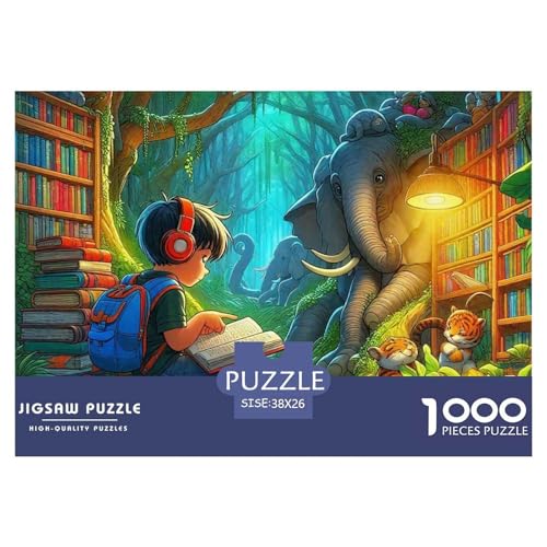Elefant Puzzle 1000 Teile Für Erwachsene Und Kinder Clevere Rätsel Herausforderung Spielzeug 38x26cm/1000pcs Elefant Puzzle 1000 Teile Für Erwachsene Und Kinder Clevere Rätsel Herausforderung Spielzeug 38x26cm/1000pcs von VFQWPYAJN