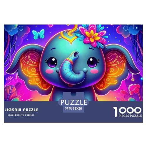 Elefant Puzzle 1000 Teile Für Erwachsene Und Kinder Mit Gemütliche Studie-Motiv Für Pädagogisches Spiel 38x26cm/1000pcs Elefant Puzzle 1000 Teile Für Erwachsene Und Kinder Mit Gemütliche Studie-Motiv Für Pädagogisches Spiel 38x26cm/1000pcs von VFQWPYAJN