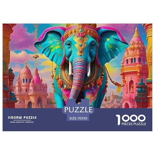 Elefant Puzzle 1000 Teile Für Erwachsene Und Kinder Puzzles-Geschenk Herausforderung Spielzeug 70x50cm/1000pcs Elefant Puzzle 1000 Teile Für Erwachsene Und Kinder Puzzles-Geschenk Herausforderung Spielzeug 70x50cm/1000pcs von VFQWPYAJN