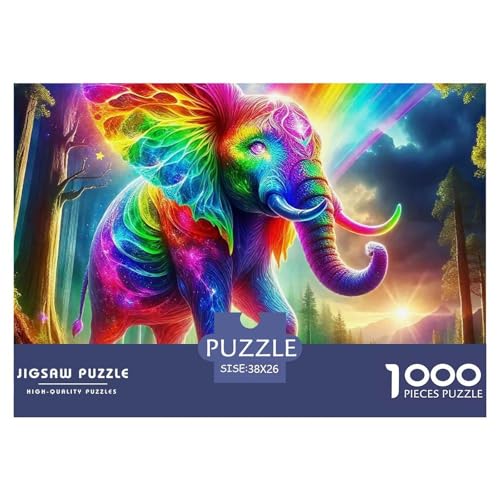 Elefanten Puzzle 1000 Teile Für Erwachsene Und Kinder Ab 14 Jahren Clevere Rätsel Herausforderung Spielzeug 38x26cm/1000pcs Elefanten Puzzle 1000 Teile Für Erwachsene Und Kinder Ab 14 Jahren Clevere Rätsel Herausforderung Spielzeug 38x26cm/1000pcs von VFQWPYAJN