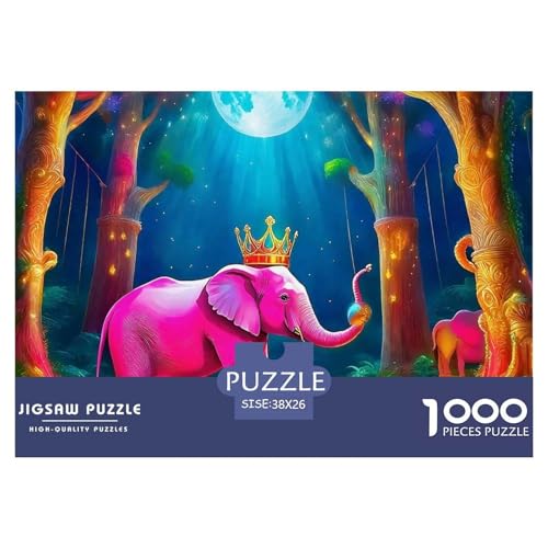 Elefanten Puzzle 1000 Teile Für Erwachsene Und Kinder Ab 14 Jahren Puzzles-Geschenk Herausforderung Spielzeug 38x26cm/1000pcs Elefanten Puzzle 1000 Teile Für Erwachsene Und Kinder Ab 14 Jahren Puzzles-Geschenk Herausforderung Spielzeug 38x26cm/1000pcs von VFQWPYAJN