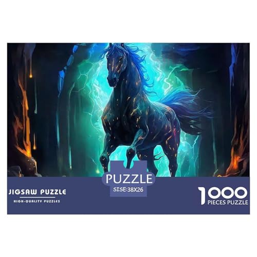 Pferd 1000 Teile Puzzle Für Erwachsene Clevere Rätsel Herausforderung Spielzeug 38x26cm/1000pcs Pferd 1000 Teile Puzzle Für Erwachsene Clevere Rätsel Herausforderung Spielzeug 38x26cm/1000pcs von VFQWPYAJN