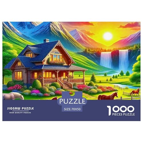 Pferd 1000 Teile Puzzle Für Erwachsene Clevere Rätsel Herausforderung Spielzeug 70x50cm/1000pcs Pferd 1000 Teile Puzzle Für Erwachsene Clevere Rätsel Herausforderung Spielzeug 70x50cm/1000pcs von VFQWPYAJN