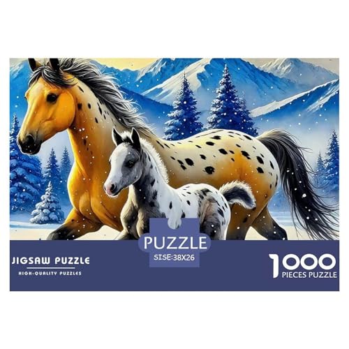 Pferd 1000 Teile Puzzle Für Erwachsene Und Kinder Puzzles-Geschenk Für Pädagogisches Spiel 38x26cm/1000pcs Pferd 1000 Teile Puzzle Für Erwachsene Und Kinder Puzzles-Geschenk Für Pädagogisches Spiel 38x26cm/1000pcs von VFQWPYAJN