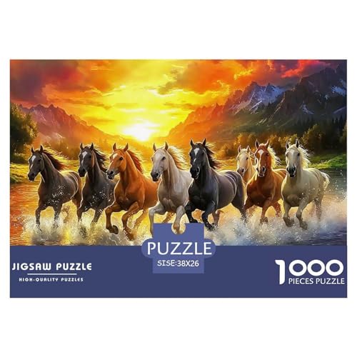 Pferd Puzzle 1000 Teile Für Erwachsene Clevere Rätsel Für Pädagogisches Spiel 38x26cm/1000pcs Pferd Puzzle 1000 Teile Für Erwachsene Clevere Rätsel Für Pädagogisches Spiel 38x26cm/1000pcs von VFQWPYAJN