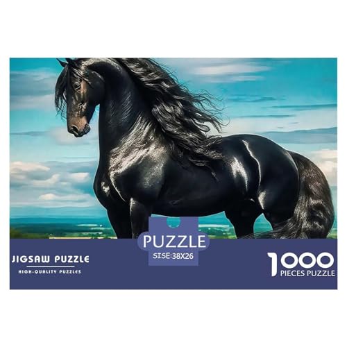 Pferd Puzzle 1000 Teile Für Erwachsene Clevere Rätsel Für Pädagogisches Spiel 38x26cm/1000pcs Pferd Puzzle 1000 Teile Für Erwachsene Clevere Rätsel Für Pädagogisches Spiel 38x26cm/1000pcs von VFQWPYAJN