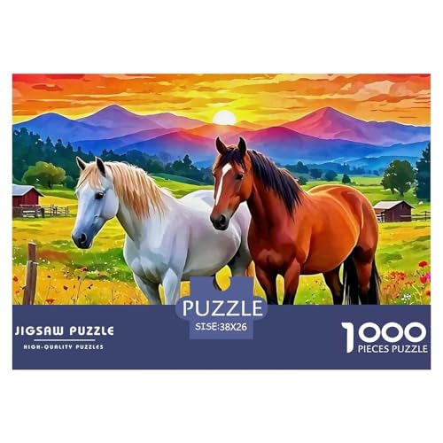 Pferd Puzzle 1000 Teile Für Erwachsene Puzzles-Geschenk Für Pädagogisches Spiel 38x26cm/1000pcs Pferd Puzzle 1000 Teile Für Erwachsene Puzzles-Geschenk Für Pädagogisches Spiel 38x26cm/1000pcs von VFQWPYAJN