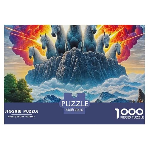 Pferd Puzzle 1000 Teile Für Erwachsene Puzzles-Geschenk Herausforderung Spielzeug 38x26cm/1000pcs Pferd Puzzle 1000 Teile Für Erwachsene Puzzles-Geschenk Herausforderung Spielzeug 38x26cm/1000pcs von VFQWPYAJN