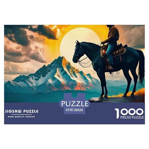 Pferd Puzzle 1000 Teile Für Erwachsene Puzzles-Geschenk Herausforderung Spielzeug 38x26cm/1000pcs Pferd Puzzle 1000 Teile Für Erwachsene Puzzles-Geschenk Herausforderung Spielzeug 38x26cm/1000pcs von VFQWPYAJN