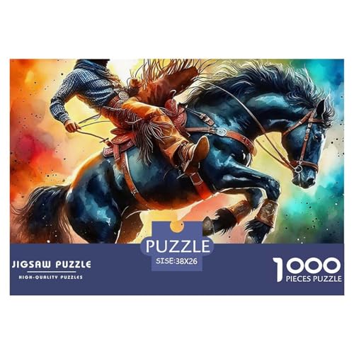 Pferd Puzzle 1000 Teile Für Erwachsene Und Kinder Ab 14 Jahren Clevere Rätsel Herausforderung Spielzeug 38x26cm/1000pcs Pferd Puzzle 1000 Teile Für Erwachsene Und Kinder Ab 14 Jahren Clevere Rätsel Herausforderung Spielzeug 38x26cm/1000pcs von VFQWPYAJN