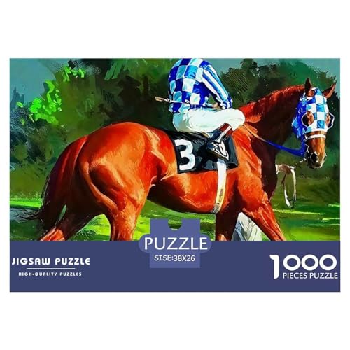 Pferd Puzzle 1000 Teile Für Erwachsene Und Kinder Ab 14 Jahren Puzzles-Geschenk Für Pädagogisches Spiel 38x26cm/1000pcs Pferd Puzzle 1000 Teile Für Erwachsene Und Kinder Ab 14 Jahren Puzzles-Geschenk Für Pädagogisches Spiel 38x26cm/1000pcs von VFQWPYAJN