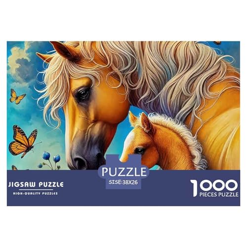 Pferd Puzzle 1000 Teile Für Erwachsene Und Kinder Ab 14 Jahren Puzzles-Geschenk Impossible Game 38x26cm/1000pcs Pferd Puzzle 1000 Teile Für Erwachsene Und Kinder Ab 14 Jahren Puzzles-Geschenk Impossible Game 38x26cm/1000pcs von VFQWPYAJN