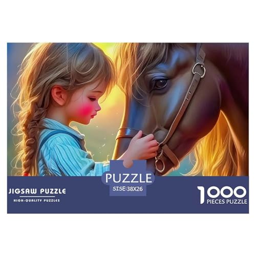 Pferd Puzzle 1000 Teile Für Erwachsene Und Kinder Ab 14 Jahren Puzzles-Geschenk Impossible Game 38x26cm/1000pcs Pferd Puzzle 1000 Teile Für Erwachsene Und Kinder Ab 14 Jahren Puzzles-Geschenk Impossible Game 38x26cm/1000pcs von VFQWPYAJN