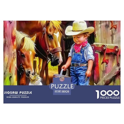 Pferd Puzzle 1000 Teile Für Erwachsene Und Kinder Ab 14 Jahren Puzzles-Geschenk Impossible Game 38x26cm/1000pcs Pferd Puzzle 1000 Teile Für Erwachsene Und Kinder Ab 14 Jahren Puzzles-Geschenk Impossible Game 38x26cm/1000pcs von VFQWPYAJN