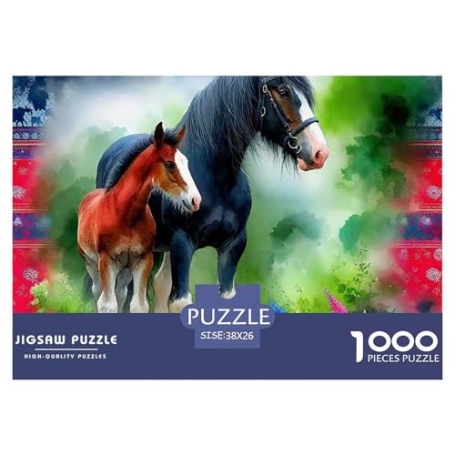 Pferd Puzzle 1000 Teile Für Erwachsene Und Kinder Puzzles-Geschenk Für Pädagogisches Spiel 38x26cm/1000pcs Pferd Puzzle 1000 Teile Für Erwachsene Und Kinder Puzzles-Geschenk Für Pädagogisches Spiel 38x26cm/1000pcs von VFQWPYAJN