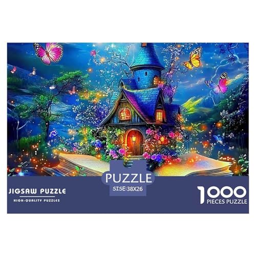 Schloss 1000 Teile Puzzle Für Erwachsene Und Kinder Clevere Rätsel Für Pädagogisches Spiel 38x26cm/1000pcs von VFQWPYAJN