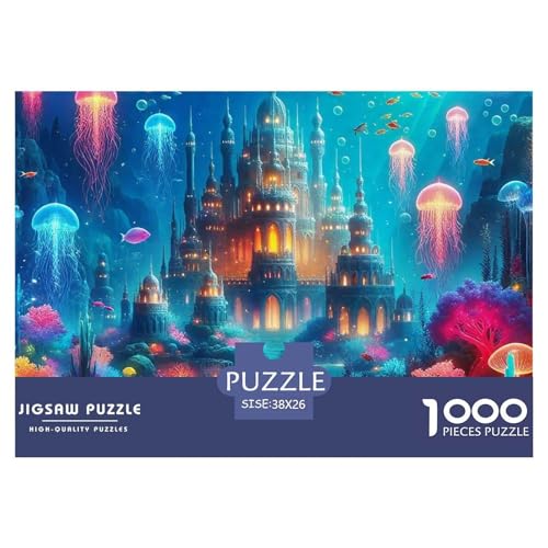Schloss Puzzle 1000 Teile Für Erwachsene Clevere Rätsel Für Pädagogisches Spiel 38x26cm/1000pcs von VFQWPYAJN