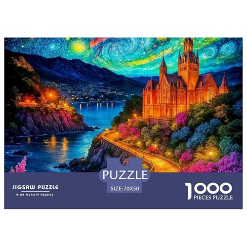 Schloss Puzzle 1000 Teile Für Erwachsene Clevere Rätsel Für Pädagogisches Spiel 70x50cm/1000pcs Schloss Puzzle 1000 Teile Für Erwachsene Clevere Rätsel Für Pädagogisches Spiel 70x50cm/1000pcs von VFQWPYAJN