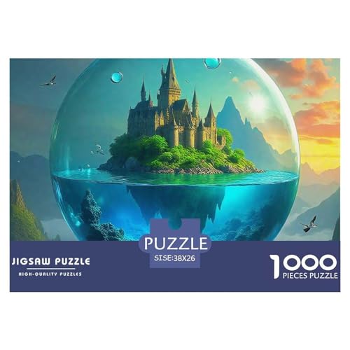 Schloss Puzzle 1000 Teile Für Erwachsene Clevere Rätsel Herausforderung Spielzeug 38x26cm/1000pcs Schloss Puzzle 1000 Teile Für Erwachsene Clevere Rätsel Herausforderung Spielzeug 38x26cm/1000pcs von VFQWPYAJN