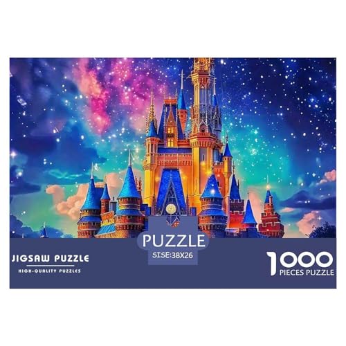Schloss Puzzle 1000 Teile Für Erwachsene Clevere Rätsel Herausforderung Spielzeug 38x26cm/1000pcs von VFQWPYAJN