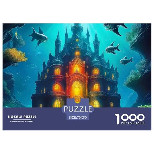 Schloss Puzzle 1000 Teile Für Erwachsene Clevere Rätsel Herausforderung Spielzeug 70x50cm/1000pcs Schloss Puzzle 1000 Teile Für Erwachsene Clevere Rätsel Herausforderung Spielzeug 70x50cm/1000pcs von VFQWPYAJN