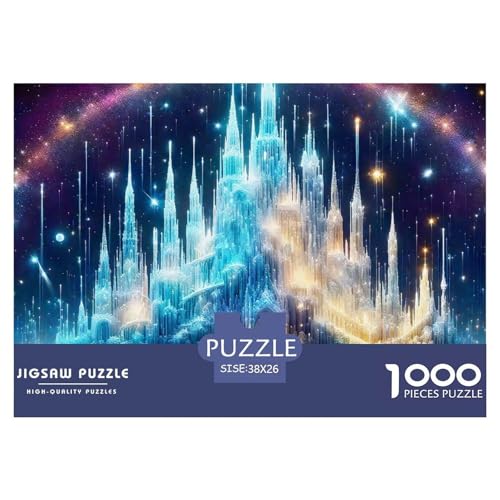 Schloss Puzzle 1000 Teile Für Erwachsene Kinder Puzzles-Geschenk Impossible Game 38x26cm/1000pcs von VFQWPYAJN