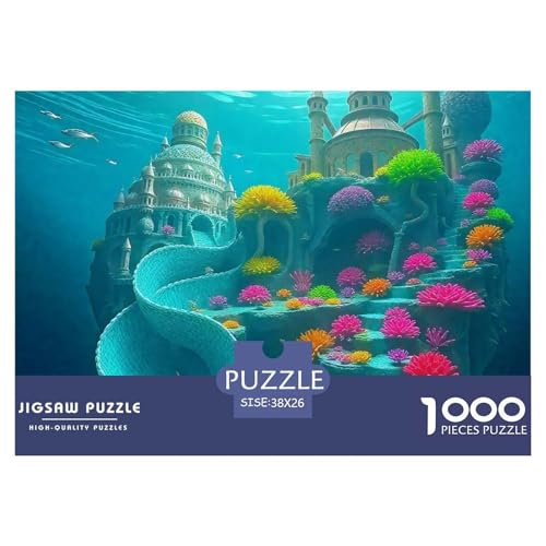 Schloss Puzzle 1000 Teile Für Erwachsene Mit Gemütliche Studie-Motiv Herausforderung Spielzeug 38x26cm/1000pcs Schloss Puzzle 1000 Teile Für Erwachsene Mit Gemütliche Studie-Motiv Herausforderung Spielzeug 38x26cm/1000pcs von VFQWPYAJN