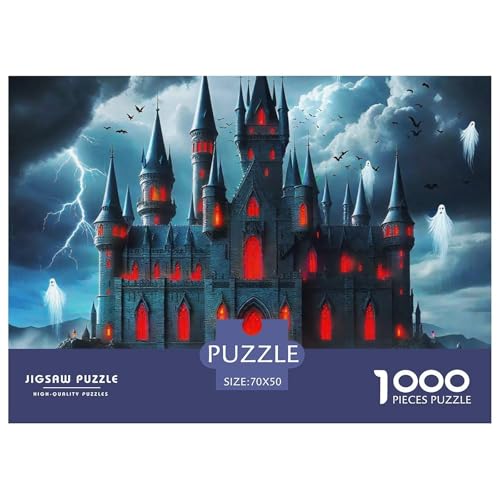 Schloss Puzzle 1000 Teile Für Erwachsene Und Kinder Ab 14 Jahren Mit Gemütliche Studie-Motiv Für Pädagogisches Spiel 70x50cm/1000pcs Schloss Puzzle 1000 Teile Für Erwachsene Und Kinder Ab 14 Jahren Mit Gemütliche Studie-Motiv Für Pädagogisches Spiel 70x50cm/1000pcs von VFQWPYAJN