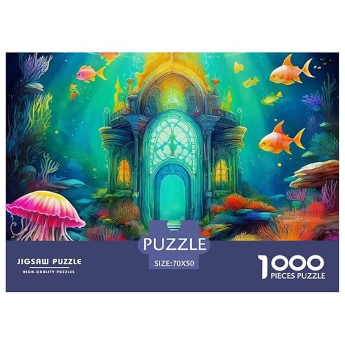 Schloss Puzzle 1000 Teile Für Erwachsene Und Kinder Ab 14 Jahren Puzzles-Geschenk Impossible Game 70x50cm/1000pcs von VFQWPYAJN
