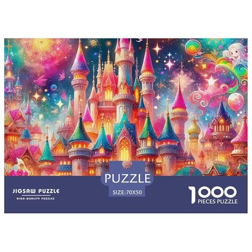 Schloss Puzzle 1000 Teile Für Erwachsene Und Kinder Clevere Rätsel Für Pädagogisches Spiel 70x50cm/1000pcs von VFQWPYAJN