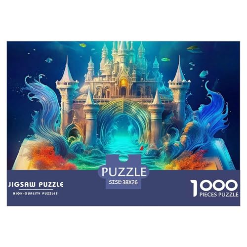 Schloss Puzzle 1000 Teile Für Erwachsene Und Kinder Clevere Rätsel Herausforderung Spielzeug 38x26cm/1000pcs Schloss Puzzle 1000 Teile Für Erwachsene Und Kinder Clevere Rätsel Herausforderung Spielzeug 38x26cm/1000pcs von VFQWPYAJN