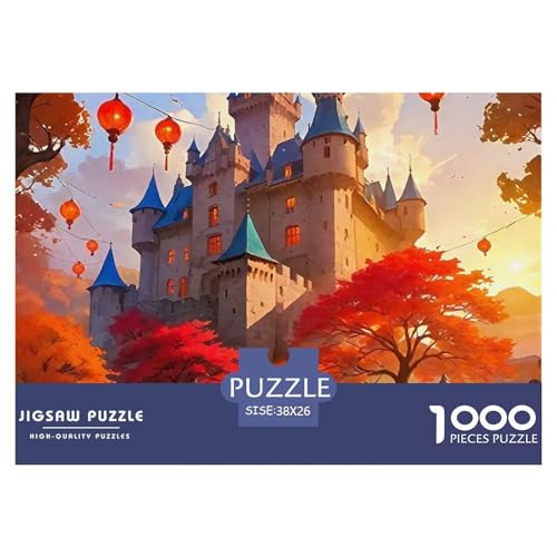 Schloss Puzzle 1000 Teile Für Erwachsene Und Kinder Puzzles-Geschenk Herausforderung Spielzeug 38x26cm/1000pcs Schloss Puzzle 1000 Teile Für Erwachsene Und Kinder Puzzles-Geschenk Herausforderung Spielzeug 38x26cm/1000pcs von VFQWPYAJN
