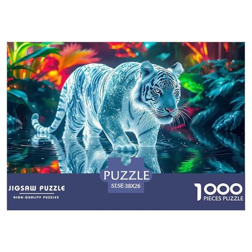Tiger 1000 Teile Puzzle Für Erwachsene Clevere Rätsel Herausforderung Spielzeug 38x26cm/1000pcs Tiger 1000 Teile Puzzle Für Erwachsene Clevere Rätsel Herausforderung Spielzeug 38x26cm/1000pcs von VFQWPYAJN