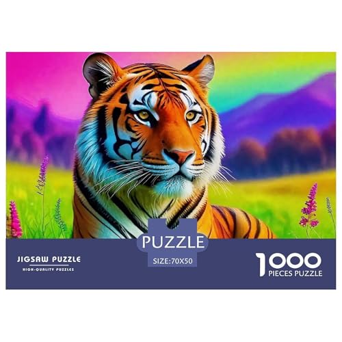Tiger 1000 Teile Puzzle Für Erwachsene Clevere Rätsel Herausforderung Spielzeug 70x50cm/1000pcs Tiger 1000 Teile Puzzle Für Erwachsene Clevere Rätsel Herausforderung Spielzeug 70x50cm/1000pcs von VFQWPYAJN