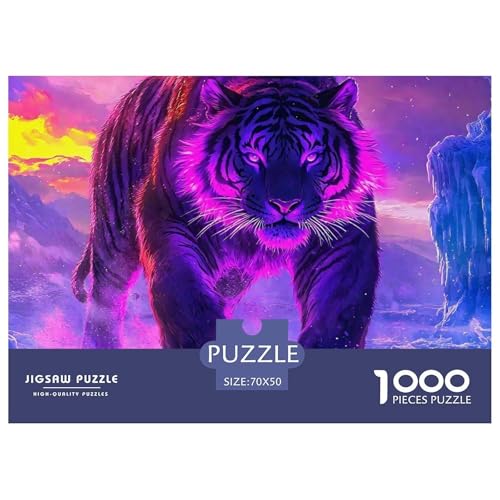 Tiger 1000 Teile Puzzle Für Erwachsene Clevere Rätsel Herausforderung Spielzeug 70x50cm/1000pcs Tiger 1000 Teile Puzzle Für Erwachsene Clevere Rätsel Herausforderung Spielzeug 70x50cm/1000pcs von VFQWPYAJN