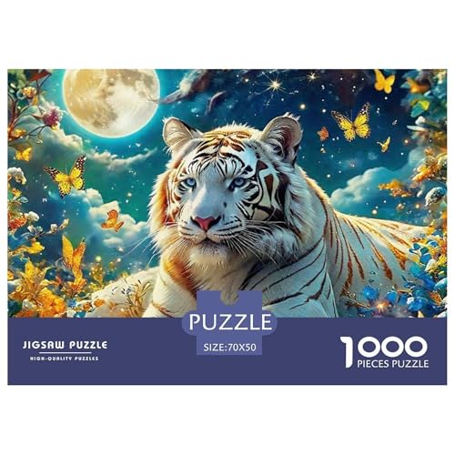 Tiger 1000 Teile Puzzle Für Erwachsene Clevere Rätsel Herausforderung Spielzeug 70x50cm/1000pcs Tiger 1000 Teile Puzzle Für Erwachsene Clevere Rätsel Herausforderung Spielzeug 70x50cm/1000pcs von VFQWPYAJN