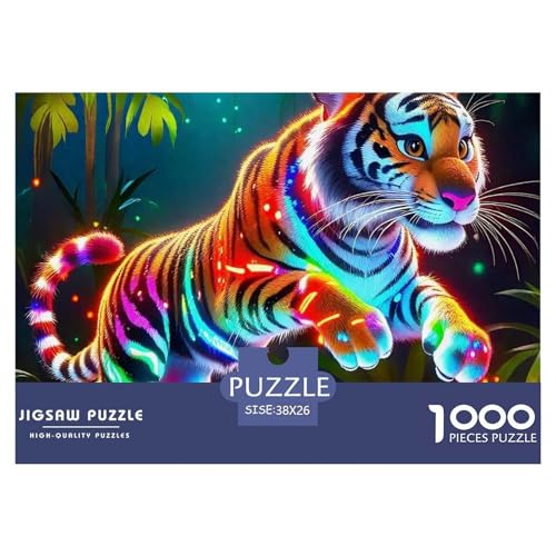 Tiger 1000 Teile Puzzle Für Erwachsene Mit Gemütliche Studie-Motiv Herausforderung Spielzeug 38x26cm/1000pcs Tiger 1000 Teile Puzzle Für Erwachsene Mit Gemütliche Studie-Motiv Herausforderung Spielzeug 38x26cm/1000pcs von VFQWPYAJN