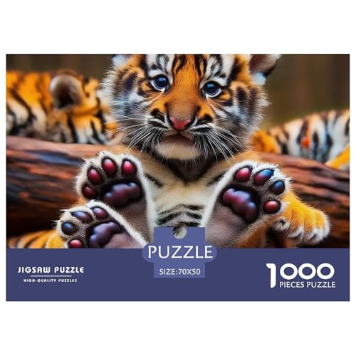 Tiger Puzzle 1000 Teile Für Erwachsene Clevere Rätsel Für Pädagogisches Spiel 70x50cm/1000pcs Tiger Puzzle 1000 Teile Für Erwachsene Clevere Rätsel Für Pädagogisches Spiel 70x50cm/1000pcs von VFQWPYAJN
