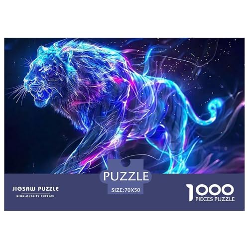 Tiger Puzzle 1000 Teile Für Erwachsene Kinder Clevere Rätsel Herausforderung Spielzeug 70x50cm/1000pcs Tiger Puzzle 1000 Teile Für Erwachsene Kinder Clevere Rätsel Herausforderung Spielzeug 70x50cm/1000pcs von VFQWPYAJN