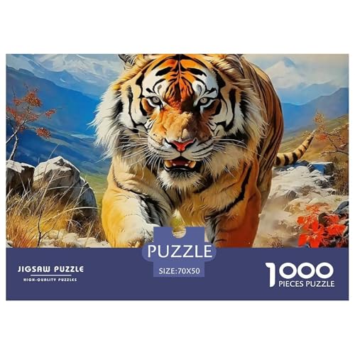 Tiger Puzzle 1000 Teile Für Erwachsene Kinder Clevere Rätsel Herausforderung Spielzeug 70x50cm/1000pcs Tiger Puzzle 1000 Teile Für Erwachsene Kinder Clevere Rätsel Herausforderung Spielzeug 70x50cm/1000pcs von VFQWPYAJN
