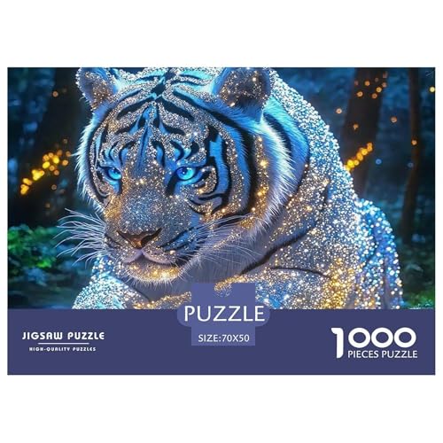 Tiger Puzzle 1000 Teile Für Erwachsene Kinder Clevere Rätsel Herausforderung Spielzeug 70x50cm/1000pcs Tiger Puzzle 1000 Teile Für Erwachsene Kinder Clevere Rätsel Herausforderung Spielzeug 70x50cm/1000pcs von VFQWPYAJN