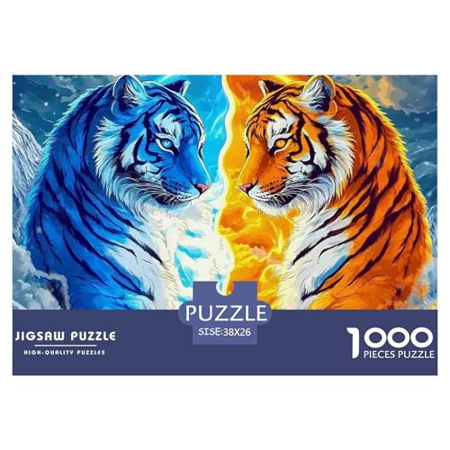 Tiger Puzzle 1000 Teile Für Erwachsene Kinder Puzzles-Geschenk Für Pädagogisches Spiel 38x26cm/1000pcs Tiger Puzzle 1000 Teile Für Erwachsene Kinder Puzzles-Geschenk Für Pädagogisches Spiel 38x26cm/1000pcs von VFQWPYAJN