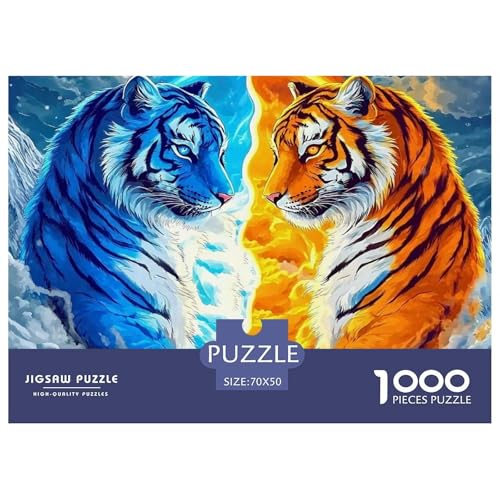 Tiger Puzzle 1000 Teile Für Erwachsene Puzzles-Geschenk Für Pädagogisches Spiel 70x50cm/1000pcs Tiger Puzzle 1000 Teile Für Erwachsene Puzzles-Geschenk Für Pädagogisches Spiel 70x50cm/1000pcs von VFQWPYAJN