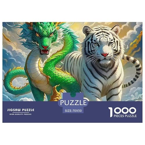 Tiger Puzzle 1000 Teile Für Erwachsene Puzzles-Geschenk Für Pädagogisches Spiel 70x50cm/1000pcs von VFQWPYAJN