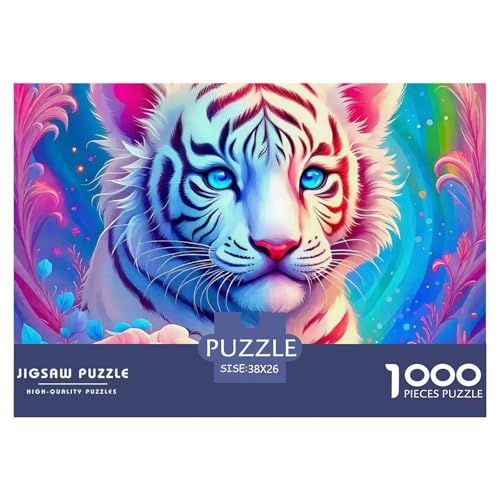 Tiger Puzzle 1000 Teile Für Erwachsene Puzzles-Geschenk Herausforderung Spielzeug 38x26cm/1000pcs Tiger Puzzle 1000 Teile Für Erwachsene Puzzles-Geschenk Herausforderung Spielzeug 38x26cm/1000pcs von VFQWPYAJN