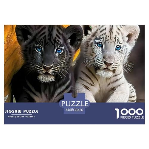 Tiger Puzzle 1000 Teile Für Erwachsene Puzzles-Geschenk Impossible Game 38x26cm/1000pcs von VFQWPYAJN