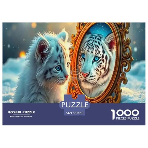 Tiger Puzzle 1000 Teile Für Erwachsene Und Kinder Ab 14 Jahren Clevere Rätsel Für Pädagogisches Spiel 70x50cm/1000pcs Tiger Puzzle 1000 Teile Für Erwachsene Und Kinder Ab 14 Jahren Clevere Rätsel Für Pädagogisches Spiel 70x50cm/1000pcs von VFQWPYAJN